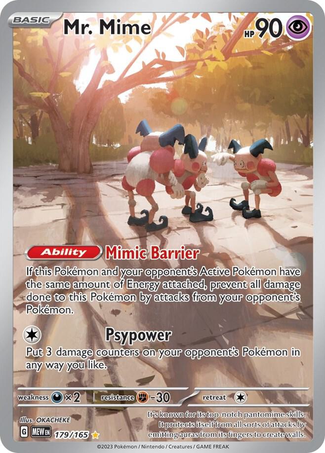 Mr. Mime 179/165 (SV: Scarlet & Violet 151)  - Holofoil | Good Games North