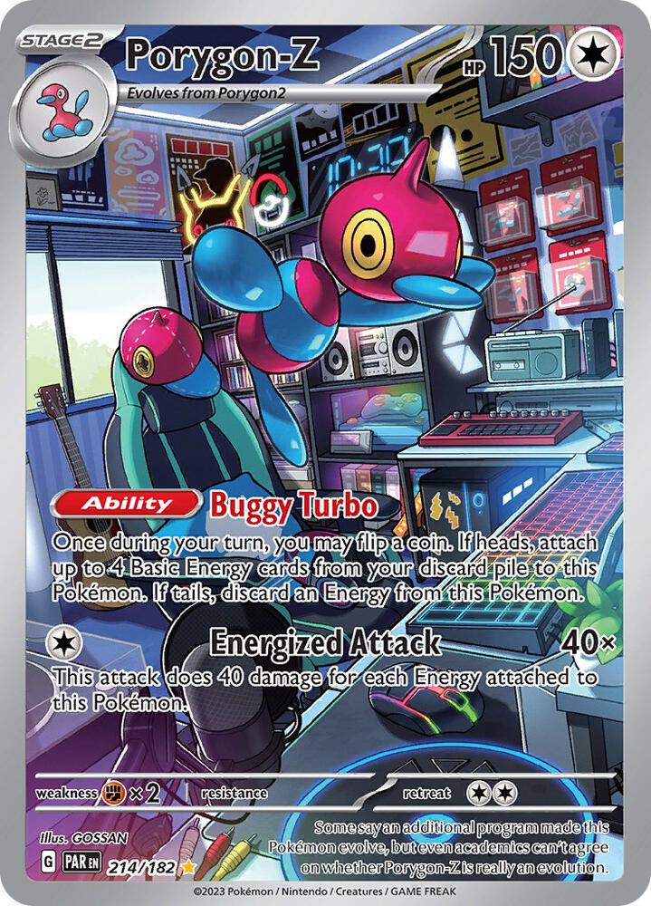 Porygon Z 214/182 (SV04: Paradox Rift)  - Holofoil | Good Games North