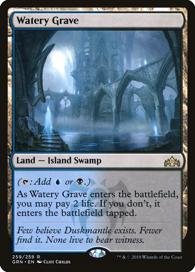 Watery Grave 259/259 (Guilds of Ravnica)  | Good Games North