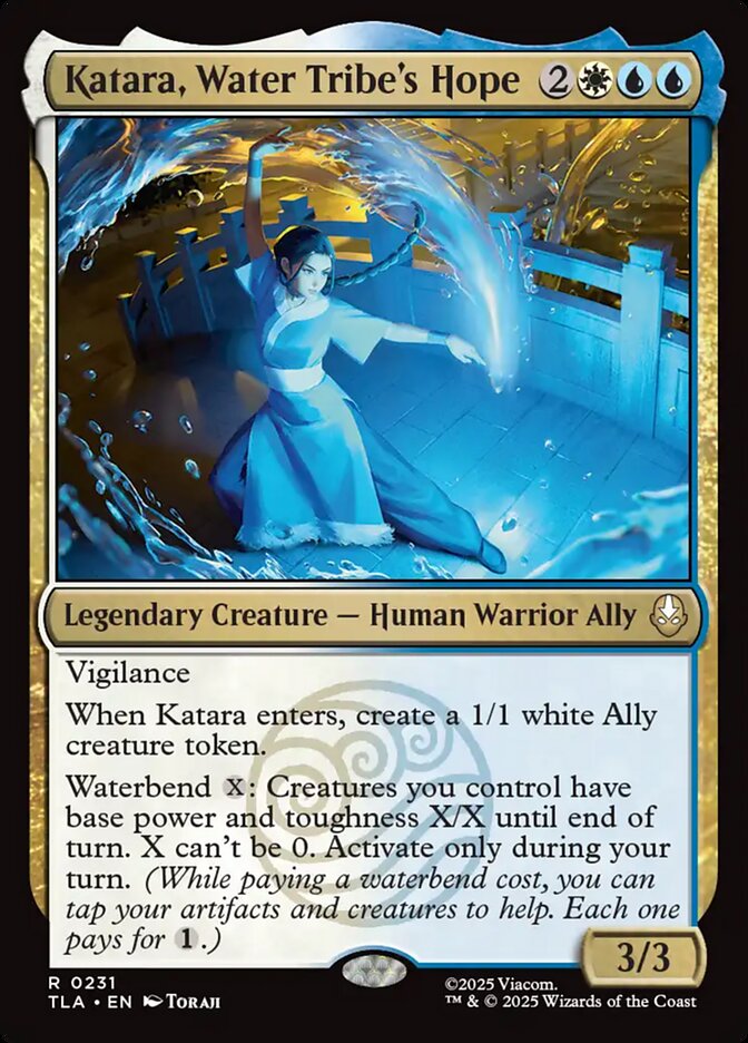 Katara, Water Tribe's Hope 231 (Avatar: The Last Airbender)  - Foil | Good Games North