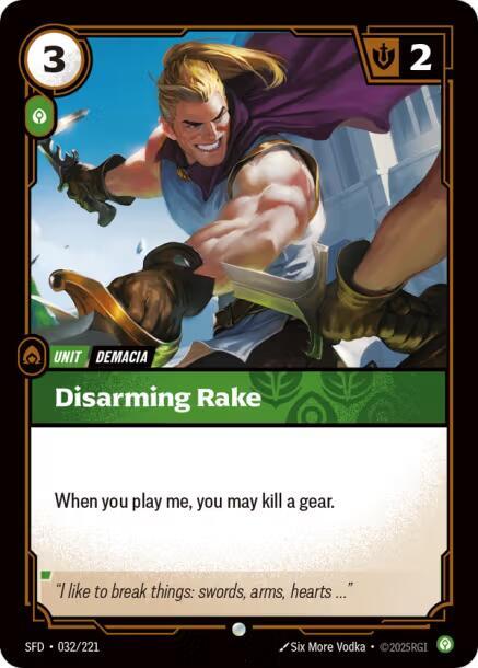Disarming Rake (Spiritforged)  - Foil | Good Games North