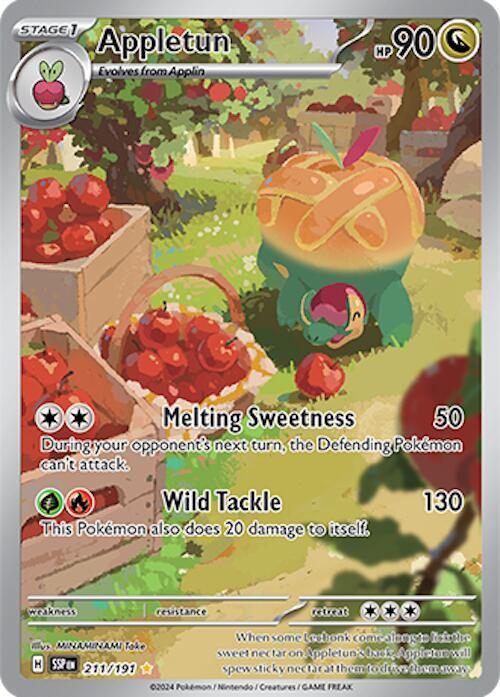 Appletun 211/191 (SV08: Surging Sparks)  - Holofoil | Good Games North