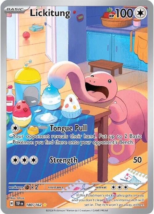 Lickitung 180/162 (SV05: Temporal Forces)  - Holofoil | Good Games North