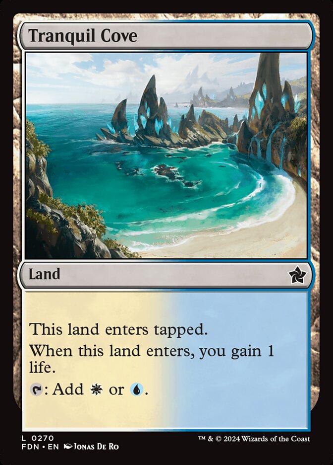 Tranquil Cove 270 (Foundations)  - Foil | Good Games North