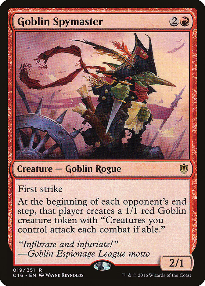 Goblin Spymaster 19 (Commander 2016)  | Good Games North