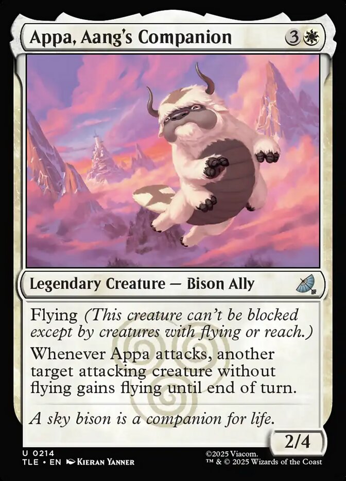 Appa, Aang's Companion 214 (Avatar: The Last Airbender: Eternal-Legal)  | Good Games North