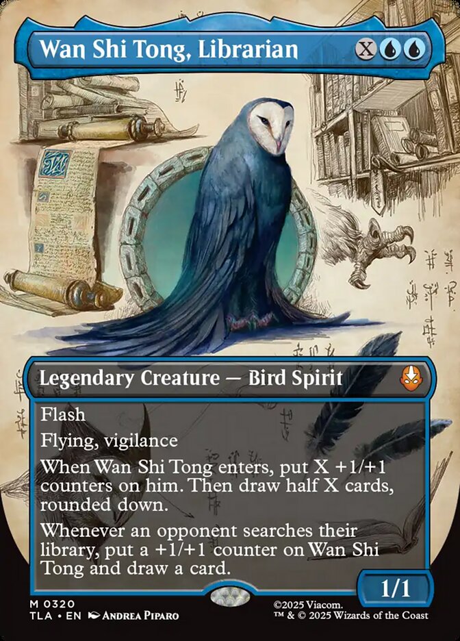 Wan Shi Tong, Librarian  320 (Avatar: The Last Airbender)  - Borderless Foil | Good Games North