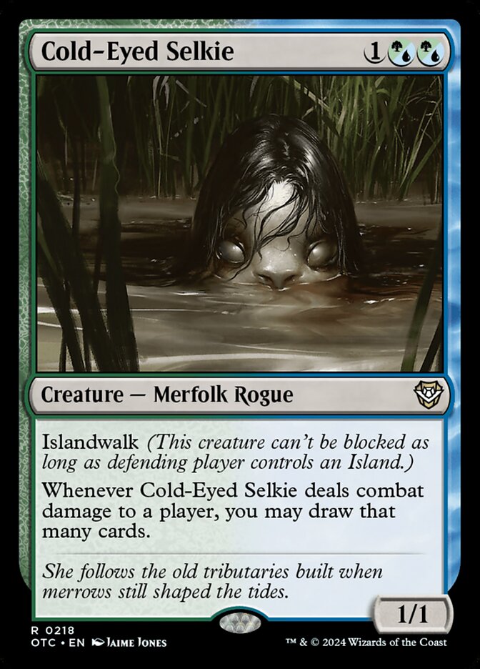 Cold-Eyed Selkie 218/342 (Commander: Outlaws of Thunder Junction)  | Good Games North