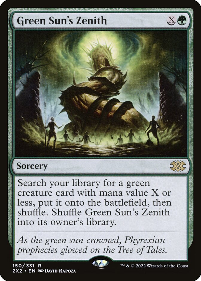 Green Sun's Zenith (Double Masters 2022)  | Good Games North