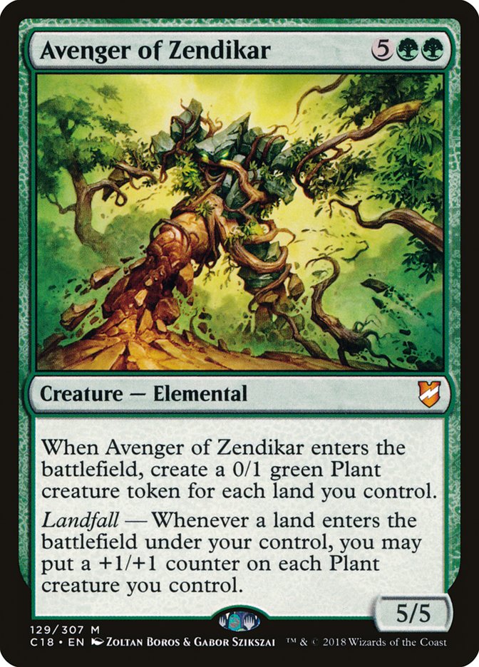 Avenger of Zendikar 129/307 (Commander 2018)  | Good Games North