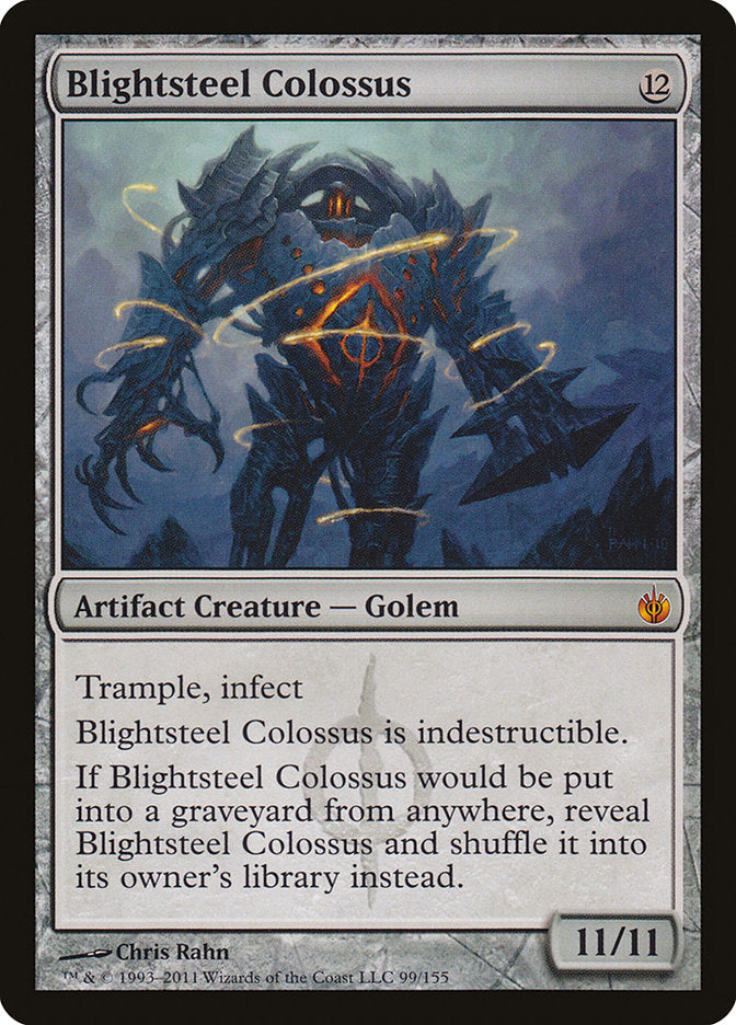 Blightsteel Colossus 99/155 (Mirrodin Besieged)  | Good Games North