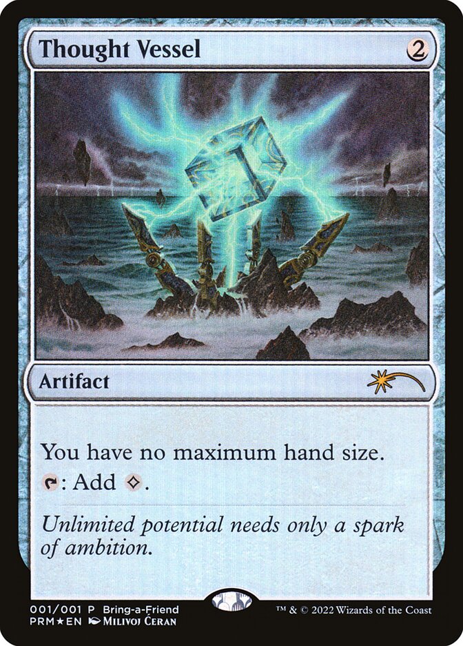 Thought Vessel Bring a Friend Promo 1 (Unique and Miscellaneous Promos)  - Foil | Good Games North