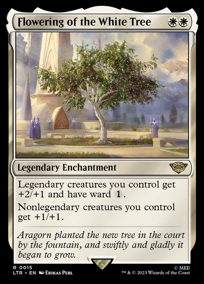 Flowering of the White Tree 15 (Universes Beyond: The Lord of the Rings: Tales of Middle-earth)  | Good Games North