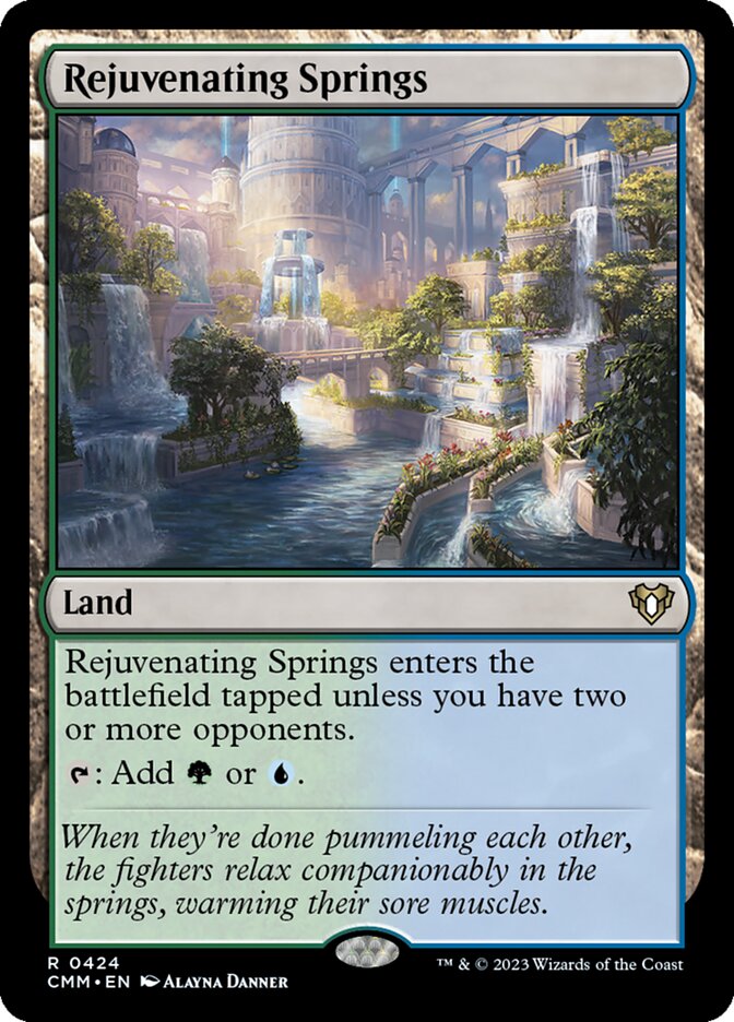 Rejuvenating Springs 424/451 (Commander Masters)  | Good Games North