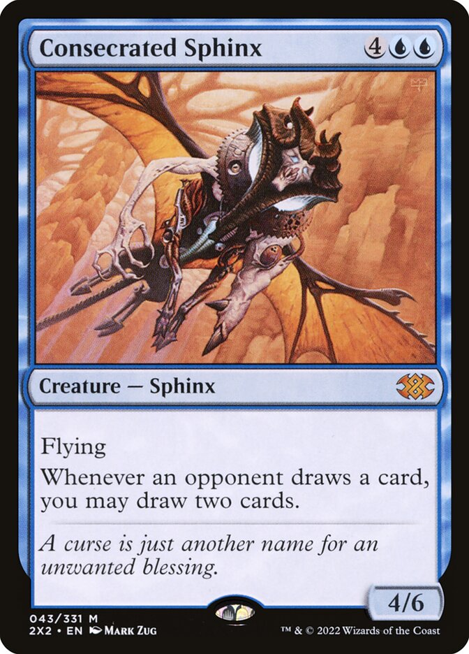 Consecrated Sphinx 43 (Double Masters 2022)  - Foil | Good Games North