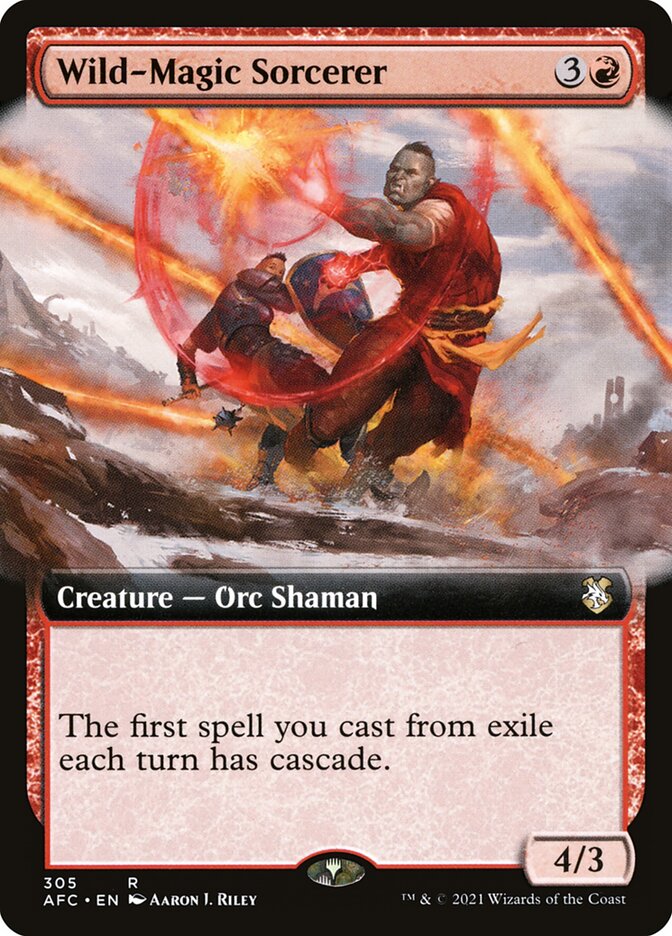 Wild-Magic Sorcerer 305/62 (Commander: Adventures in the Forgotten Realms)  | Good Games North