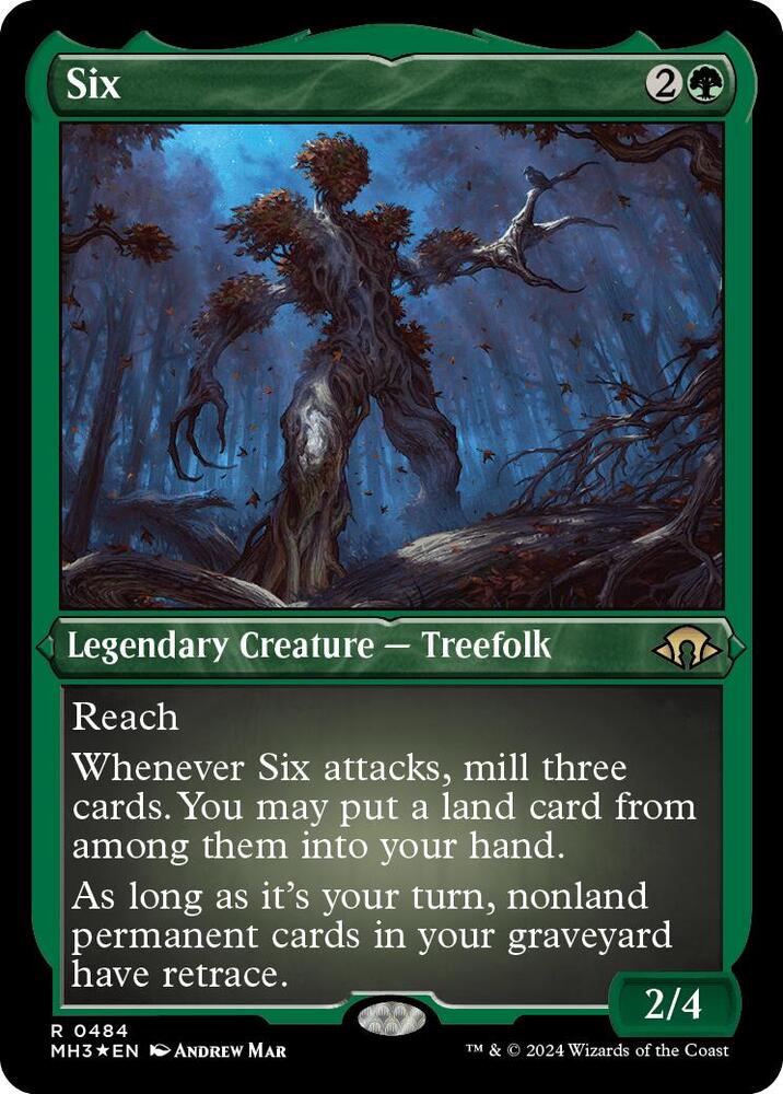 Six 484 (Modern Horizons 3)  - Etched Foil | Good Games North