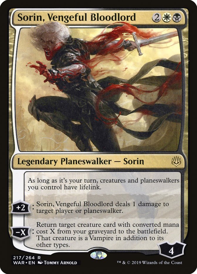 Sorin, Vengeful Bloodlord 217 (War of the Spark)  | Good Games North