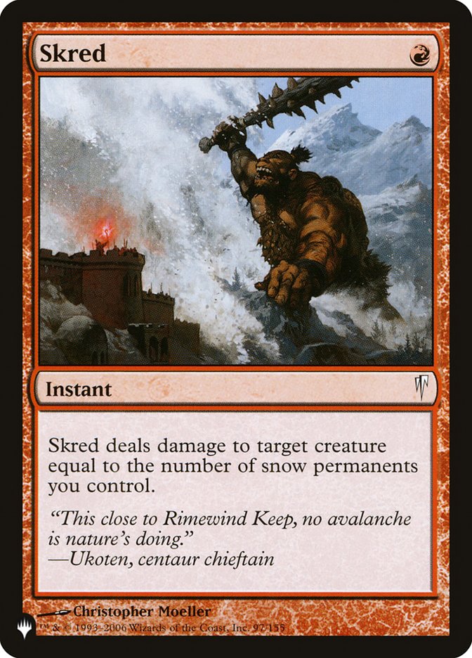Skred 97/155 (The List Reprints)  | Good Games North