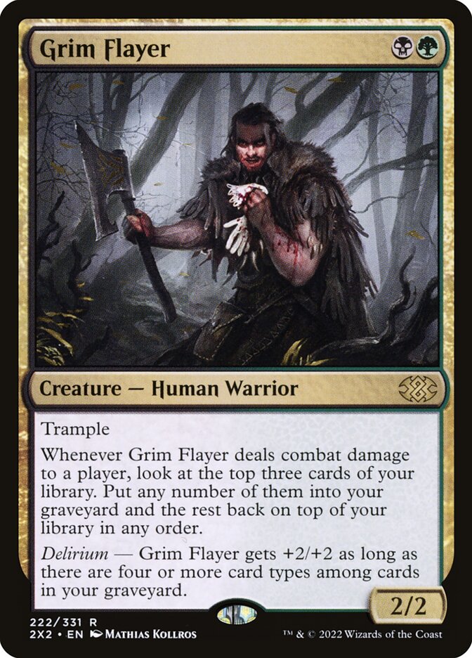 Grim Flayer 222/331 (Double Masters 2022)  | Good Games North
