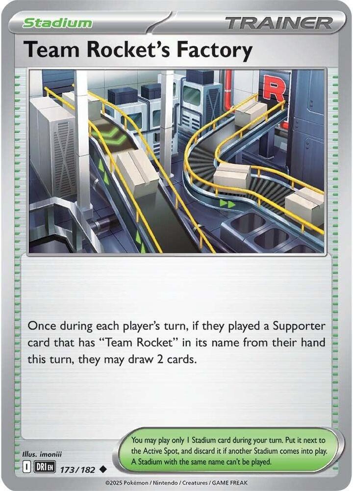 Team Rocket's Factory 173/182 (SV10: Destined Rivals)  | Good Games North