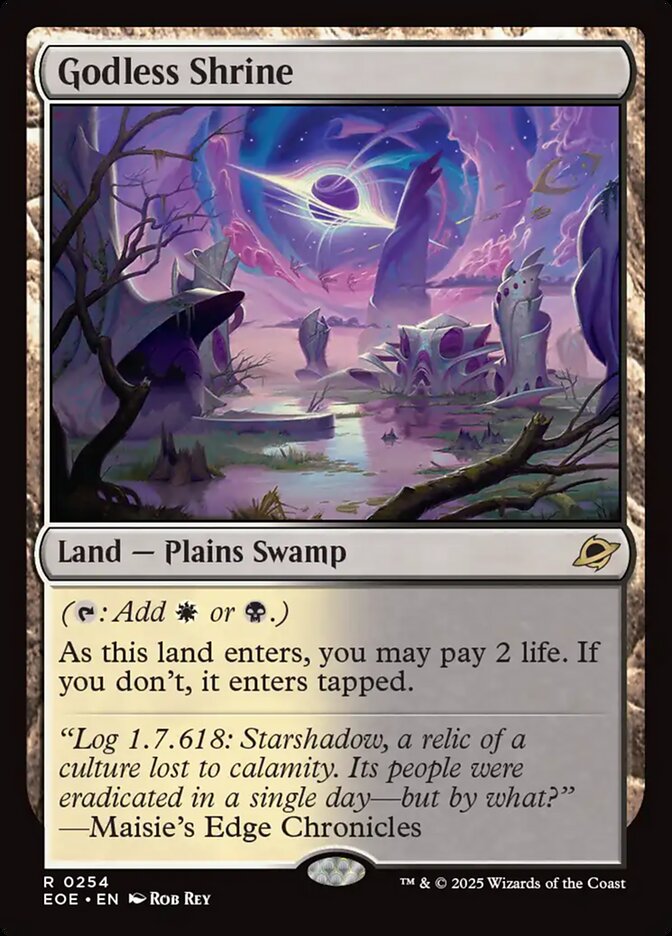 Godless Shrine 254 (Edge of Eternities)  - Foil | Good Games North