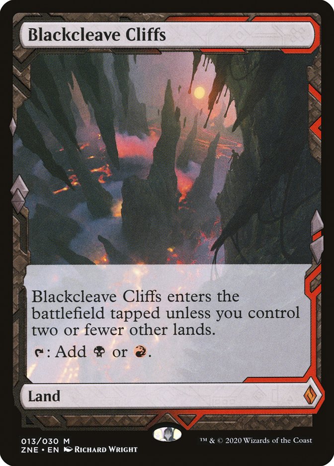 Blackcleave Cliffs 13/30 (Zendikar Rising Expeditions)  - Foil | Good Games North
