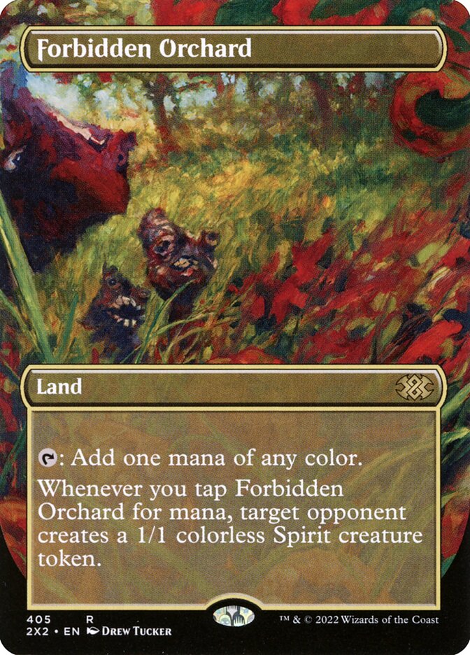 Forbidden Orchard Borderless 405 (Double Masters 2022)  | Good Games North