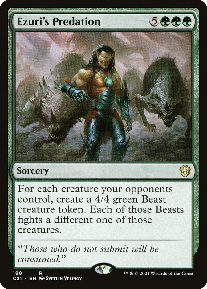 Ezuri's Predation 188/81 (Commander 2021)  | Good Games North