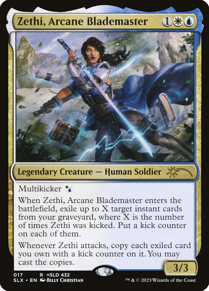 Zethi Arcane Blademaster 17 (SLX Cards)  | Good Games North