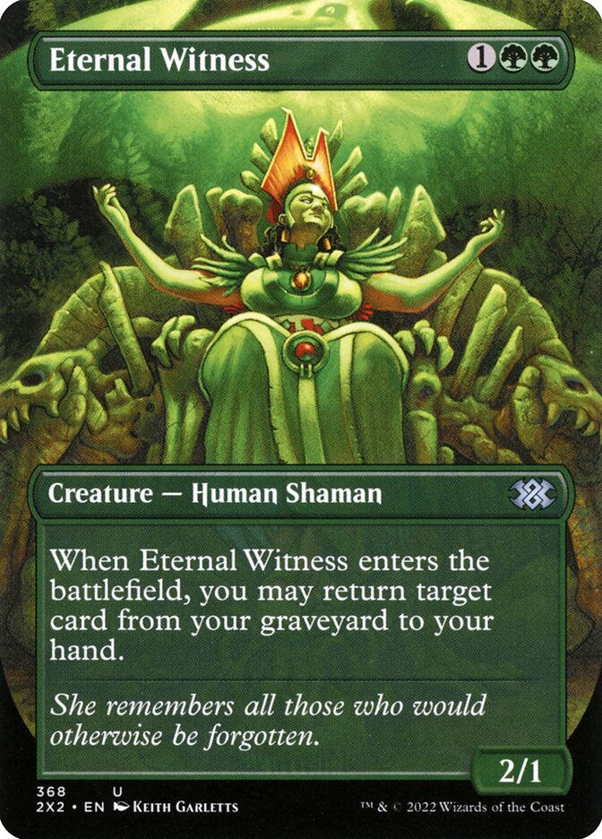 Eternal Witness 368/331 (Double Masters 2022)  - Foil | Good Games North