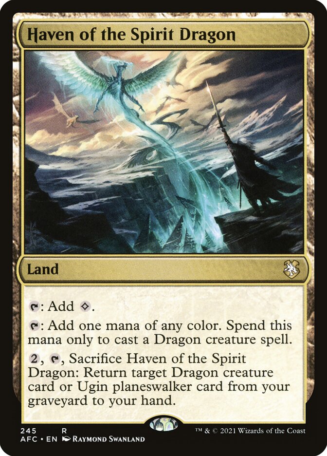 Haven of the Spirit Dragon 245/62 (Commander: Adventures in the Forgotten Realms)  | Good Games North