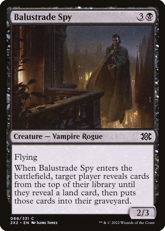 Balustrade Spy 68/331 (Double Masters 2022)  - Foil | Good Games North