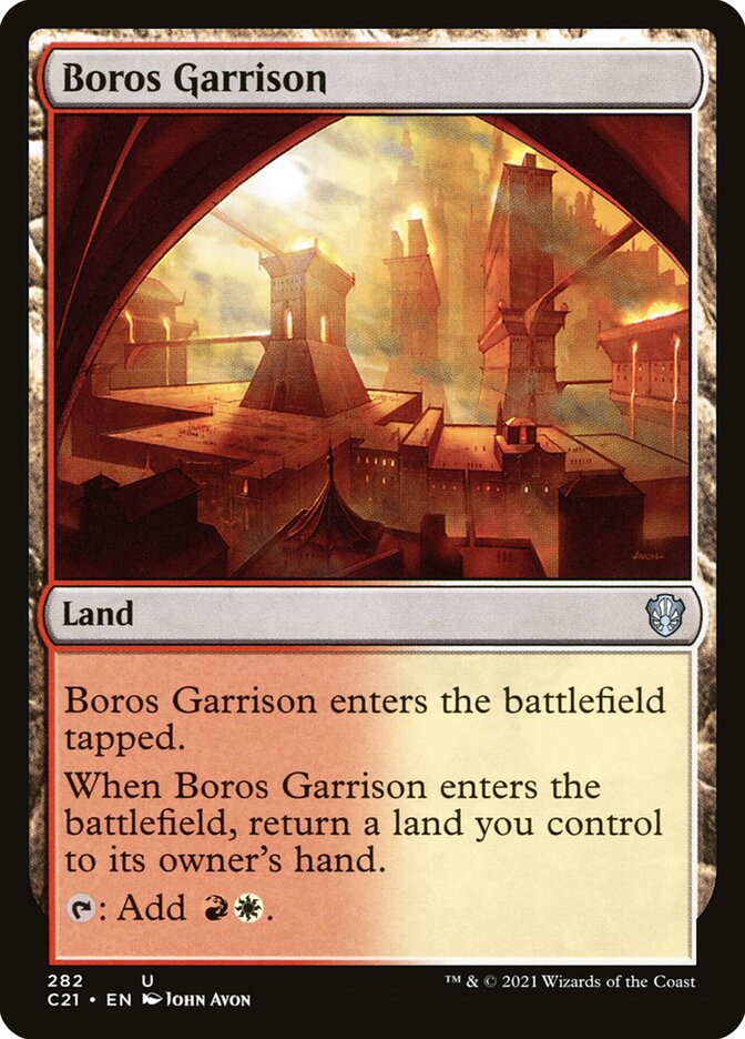 Boros Garrison 282/81 (Commander 2021)  | Good Games North