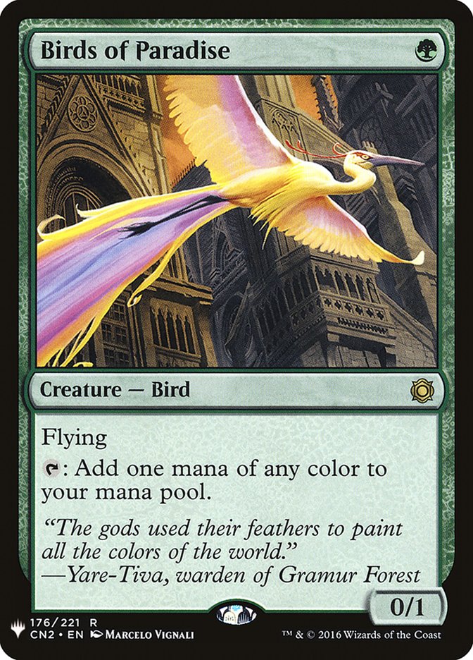 Birds of Paradise (The List Reprints)  | Good Games North