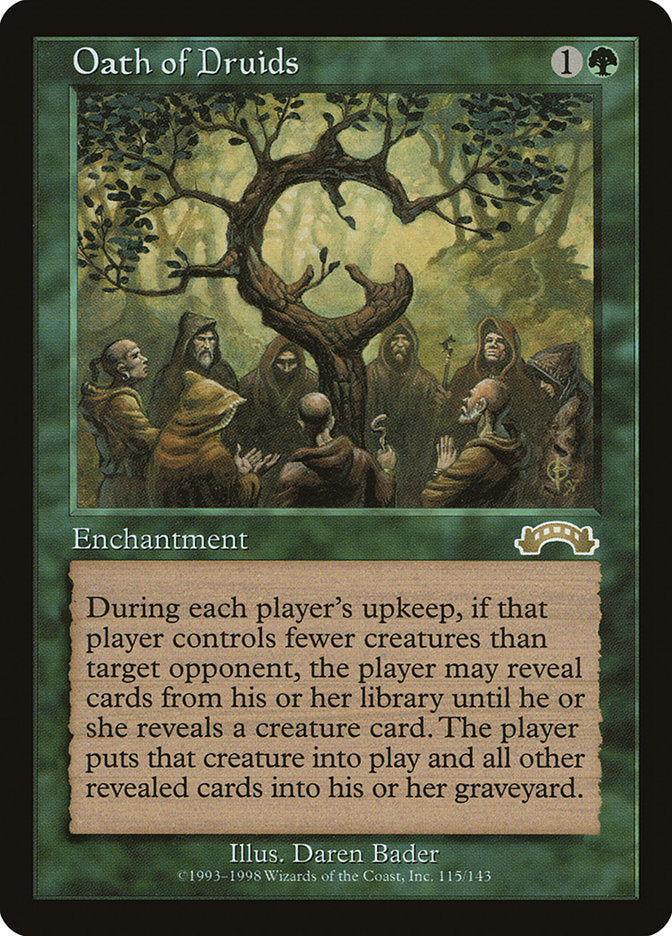 Oath of Druids 115/143 (Exodus)  | Good Games North