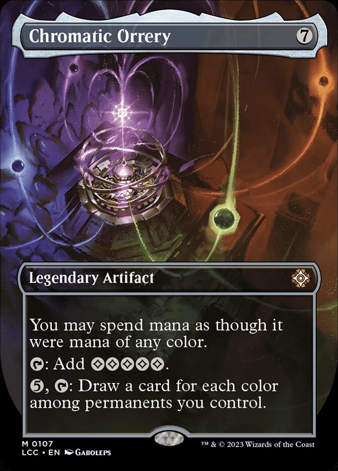 Chromatic Orrery 107/370 (Commander: The Lost Caverns of Ixalan)  - Borderless | Good Games North