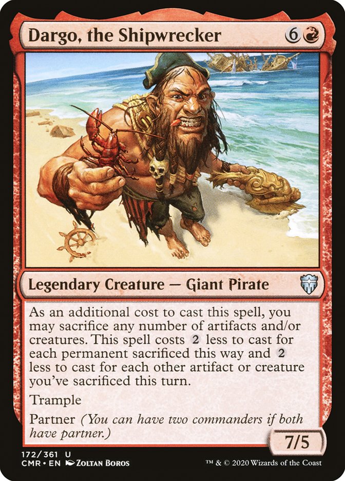 Dargo, the Shipwrecker 172 (Commander Legends)  - Foil | Good Games North