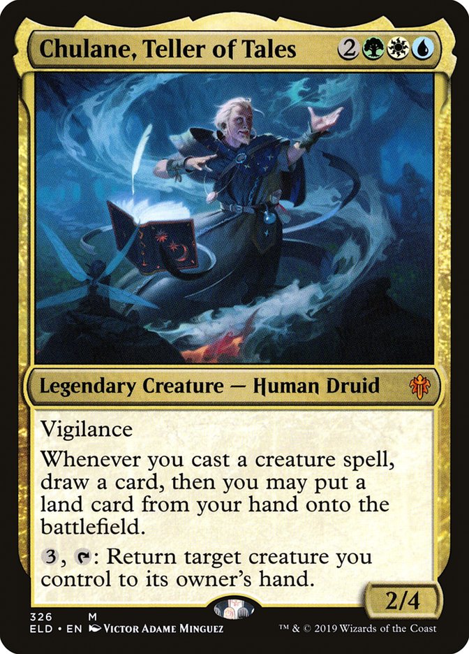 Chulane, Teller of Tales 326/269 (Throne of Eldraine)  - Foil | Good Games North
