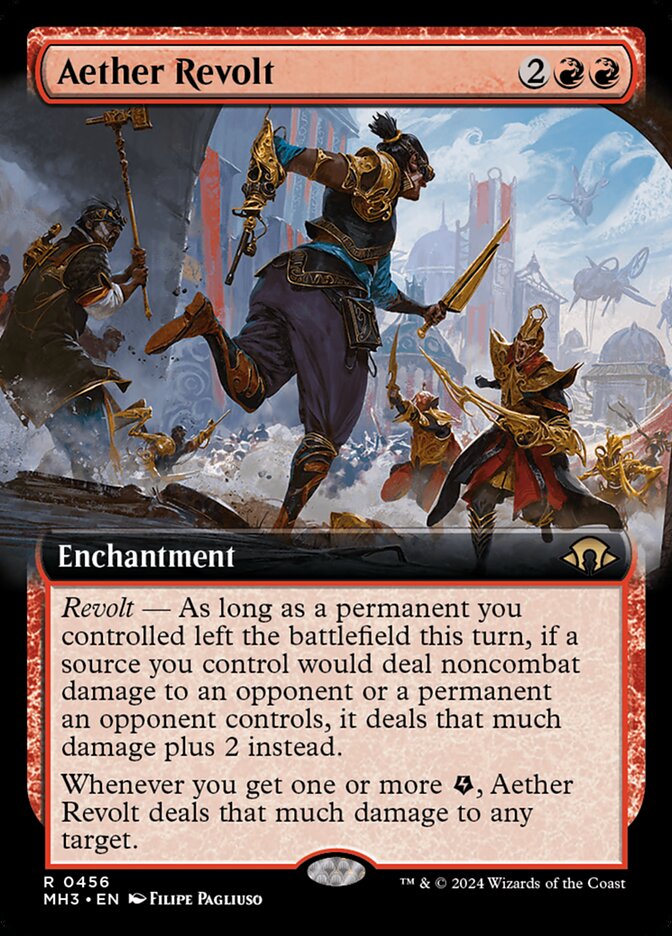 Aether Revolt 456 (Modern Horizons 3)  - Extended Art | Good Games North