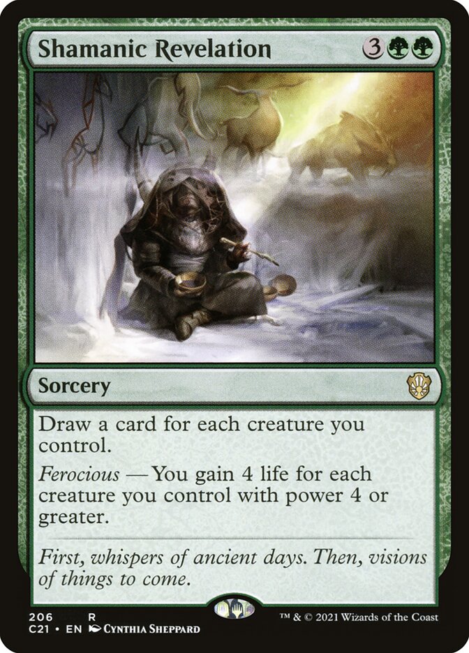Shamanic Revelation 206/81 (Commander 2021)  | Good Games North