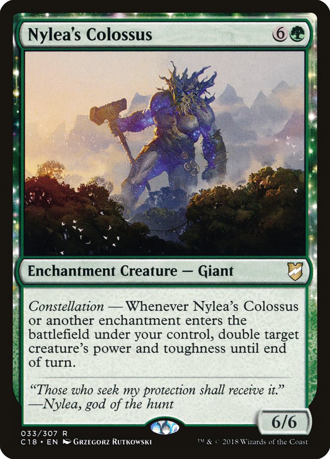 Nylea's Colossus (Commander 2018)  | Good Games North