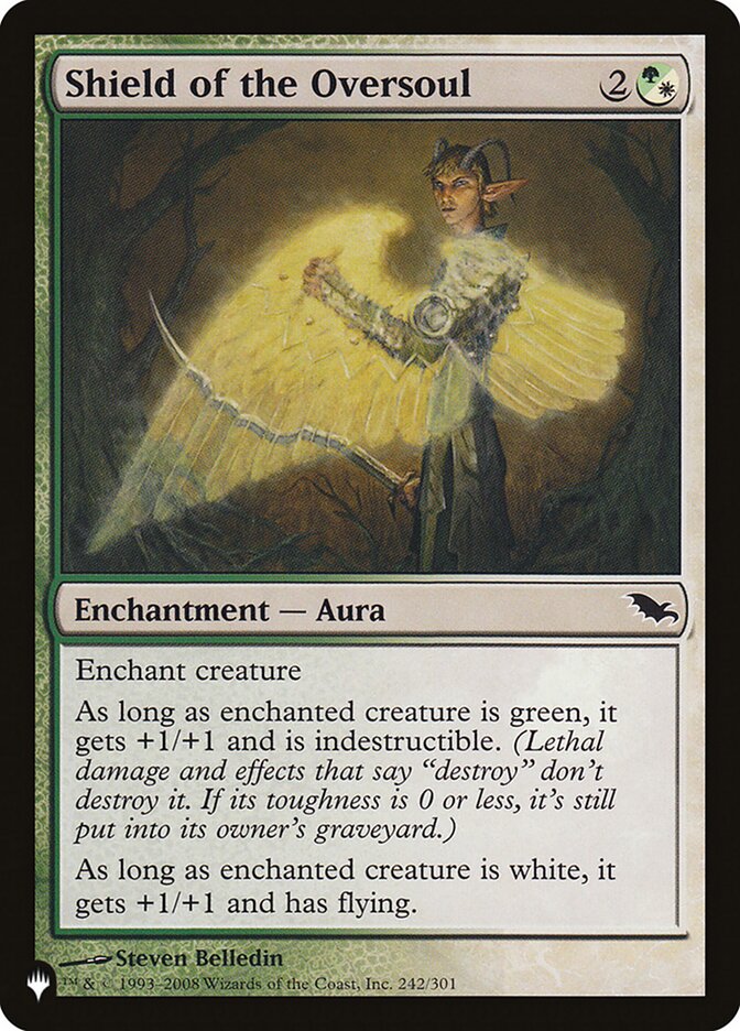 Shield of the Oversoul 242/301 (The List Reprints)  | Good Games North