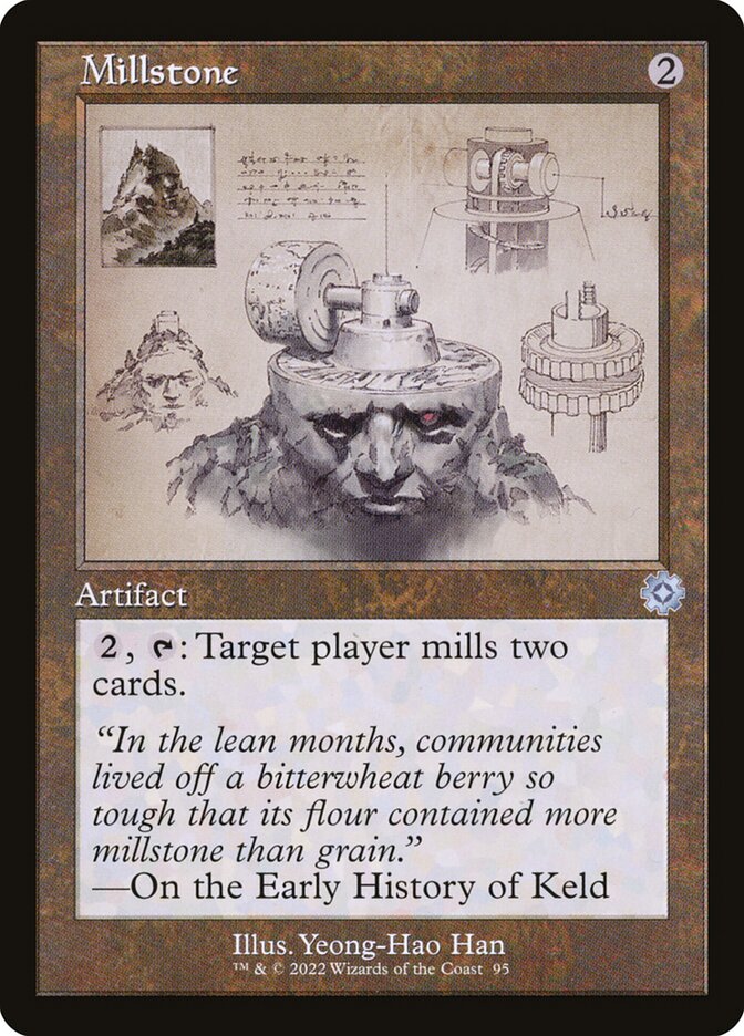 Millstone 95 (The Brothers' War: Retro Frame Artifacts)  - Foil | Good Games North