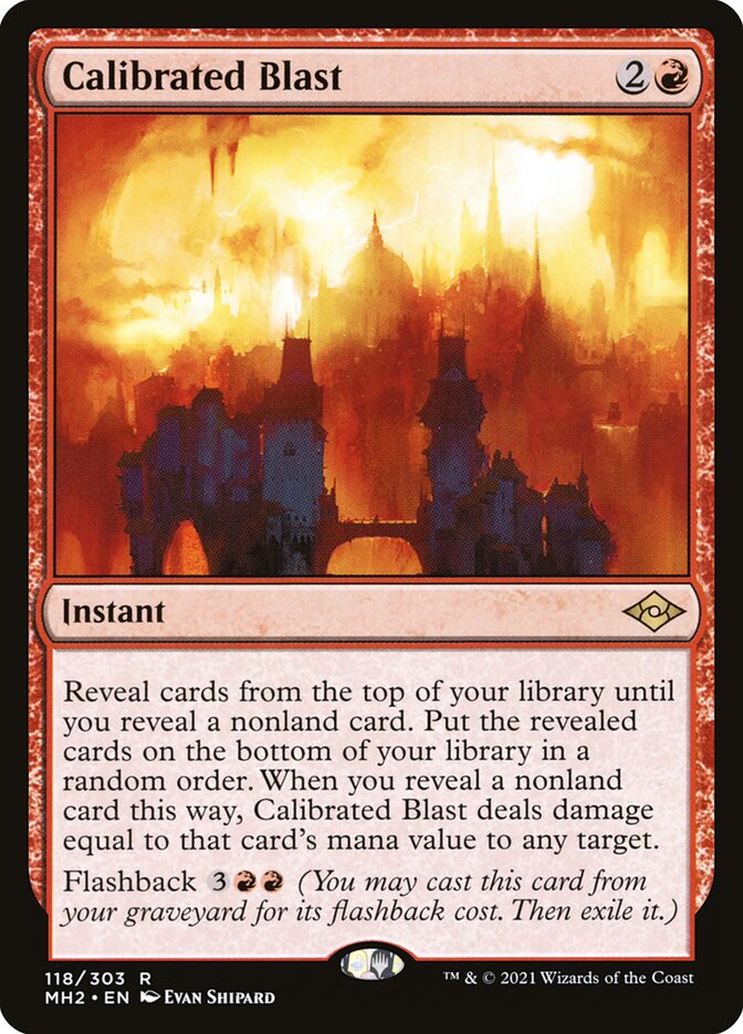 Calibrated Blast 118 (Modern Horizons 2)  | Good Games North
