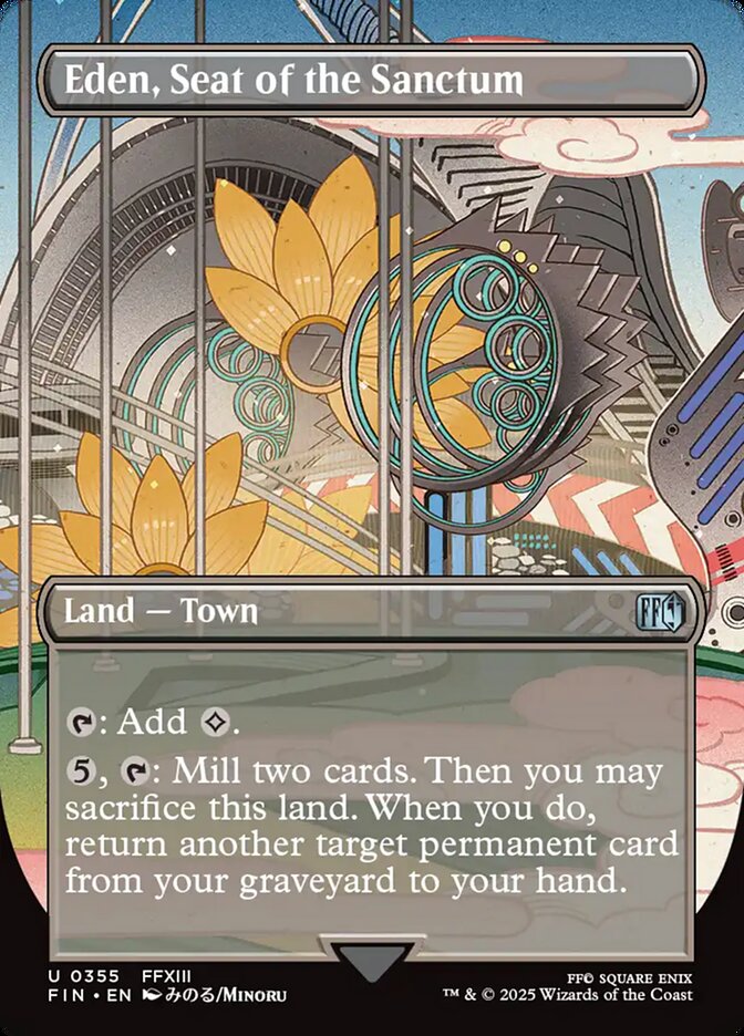 Eden, Seat of the Sanctum 355 (FINAL FANTASY)  - Foil | Good Games North