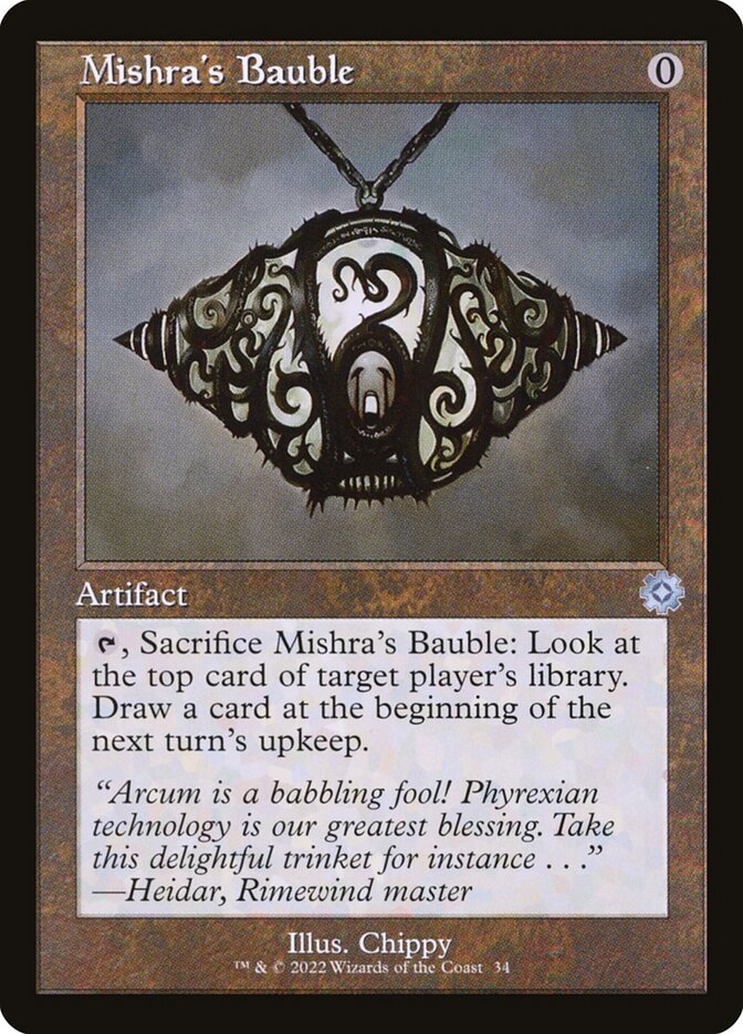 Mishra's Bauble 34/63 (The Brothers' War: Retro Frame Artifacts)  | Good Games North