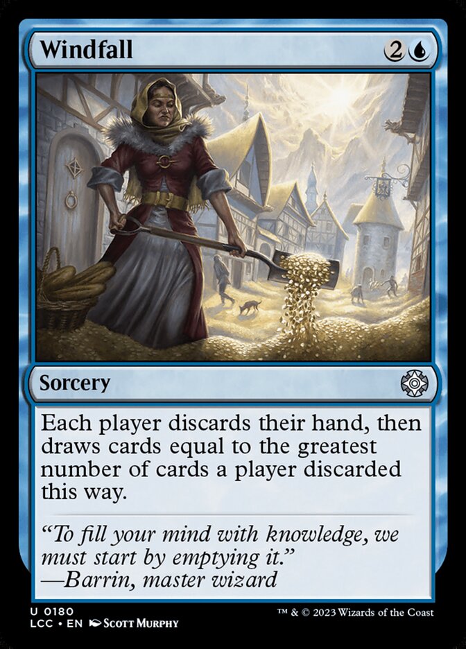 Windfall 180/370 (Commander: The Lost Caverns of Ixalan)  | Good Games North