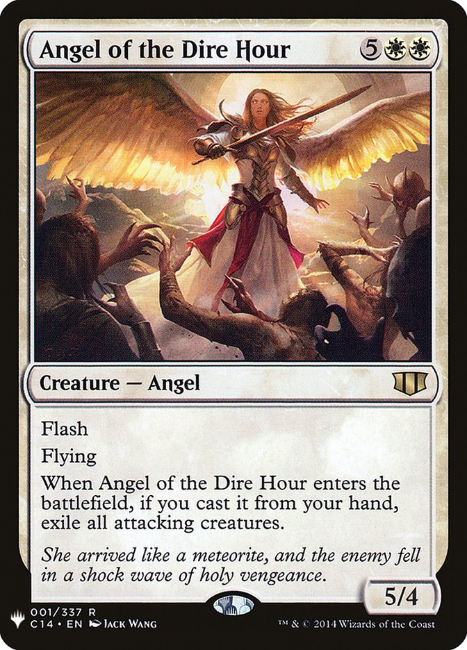 Angel of the Dire Hour (The List Reprints)  | Good Games North