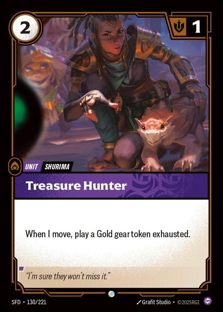 Treasure Hunter 130/221 (Spiritforged)  | Good Games North